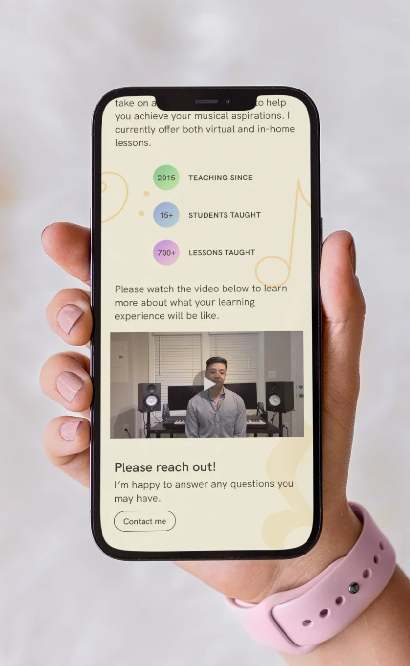 Tim Cheng Music on mobile